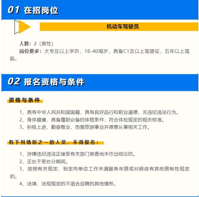 澳门新葡招聘机动车驾驶员公告！(图2)