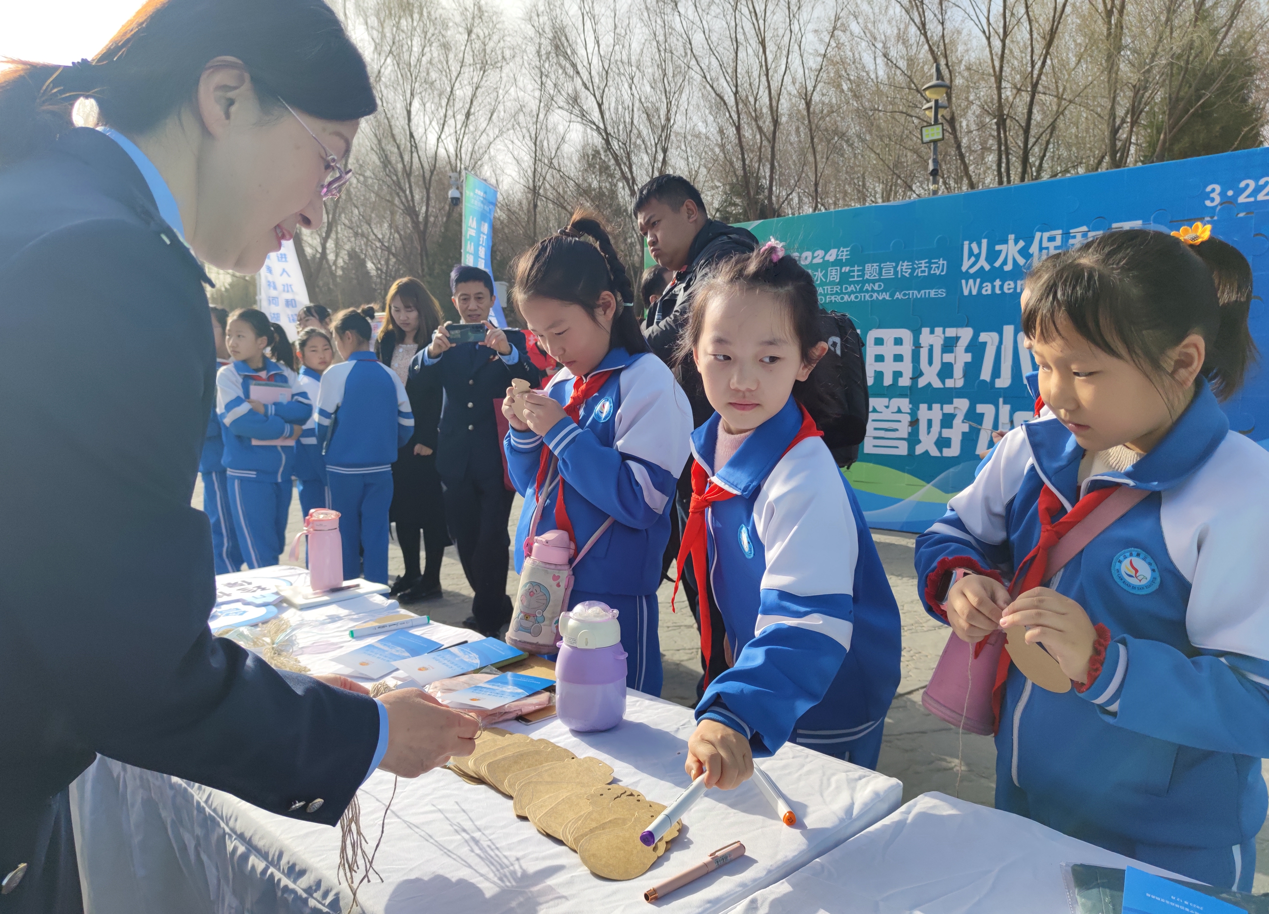 澳门新葡节约用水从点滴做起 银川小学生化身“节水代言人”(图3)